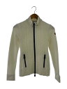 【中古】MONCLER◆トップス/XS/ポリエステル/CRM/無地/MAGLIN CARDIGAN【メンズウェア】
