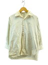 【中古】40年代頃/フレンチワークシャツ/状態考慮/長袖シャツ/--/コットン/CRM【メンズウェア】
