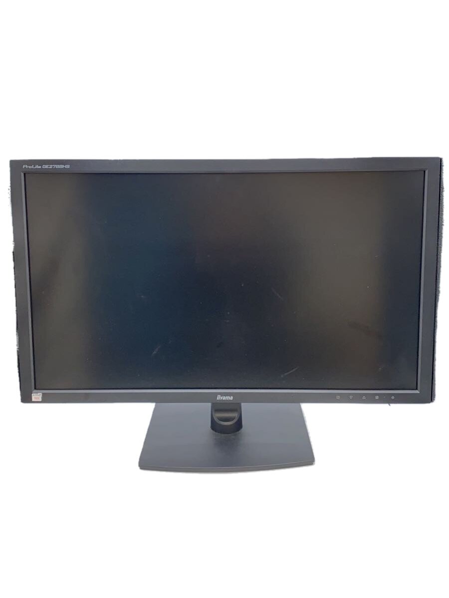 【中古】IIYAMA◆液晶モニタ・液晶ディスプレイ ProLite [27インチ マーベルブラック]【パソコン】