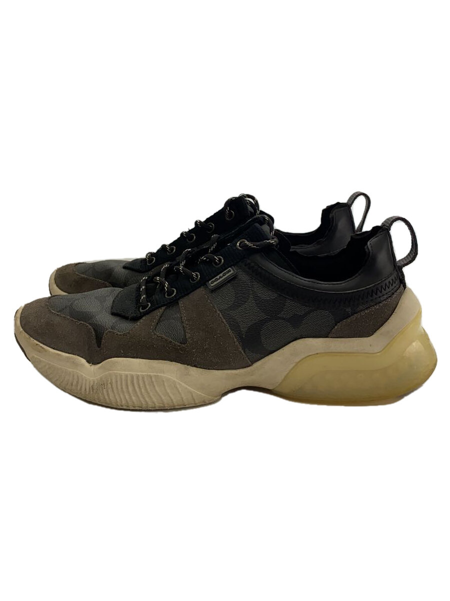 【中古】COACH◆GITYSOLE RUNNER/ローカットスニーカー/25.5cm/BLK/G4940【シューズ】