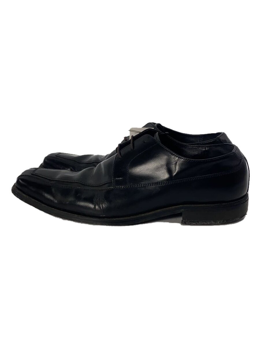 KATHARINE HAMNETT LONDON◆シューズ/26cm/BLK/レザー/3808
