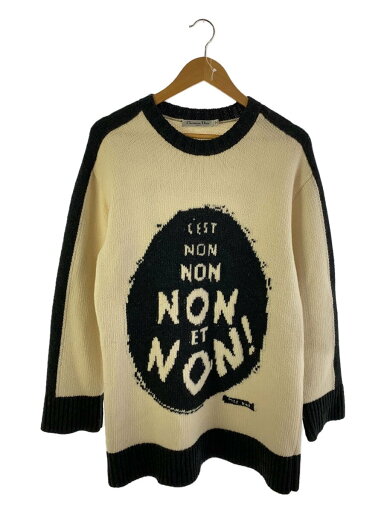 【中古】Christian Dior◆クリスチャンディオール/セーター(厚手)/38/ウール/クリーム/854S19AM019/J ADIOR【レディースウェア】 【中古】Christian Dior◆クリスチャンディオール/セーター(厚手)/38/ウール/クリーム/854S19AM019/J ADIOR【レディースウェア】