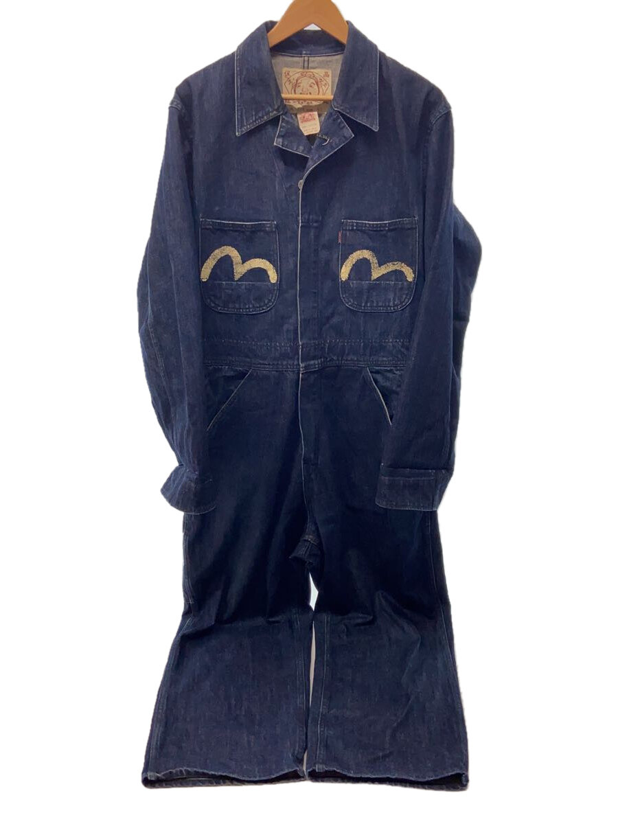 【中古】EVISU◆オールインワン/42/デニム/IDG/1200【メンズウェア】
