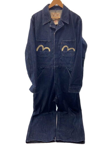 【中古】EVISU◆オールインワン/42/デニム/IDG/1200【メンズウェア】 【中古】EVISU◆オールインワン/42/デニム/IDG/1200【メンズウェア】