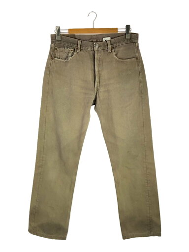 【中古】Levi’s◆ストレートパンツ/34/デニム/BEG/無地/501-1628【メンズウェア】 【中古】Levi’s◆ストレートパンツ/34/デニム/BEG/無地/501-1628【メンズウェア】