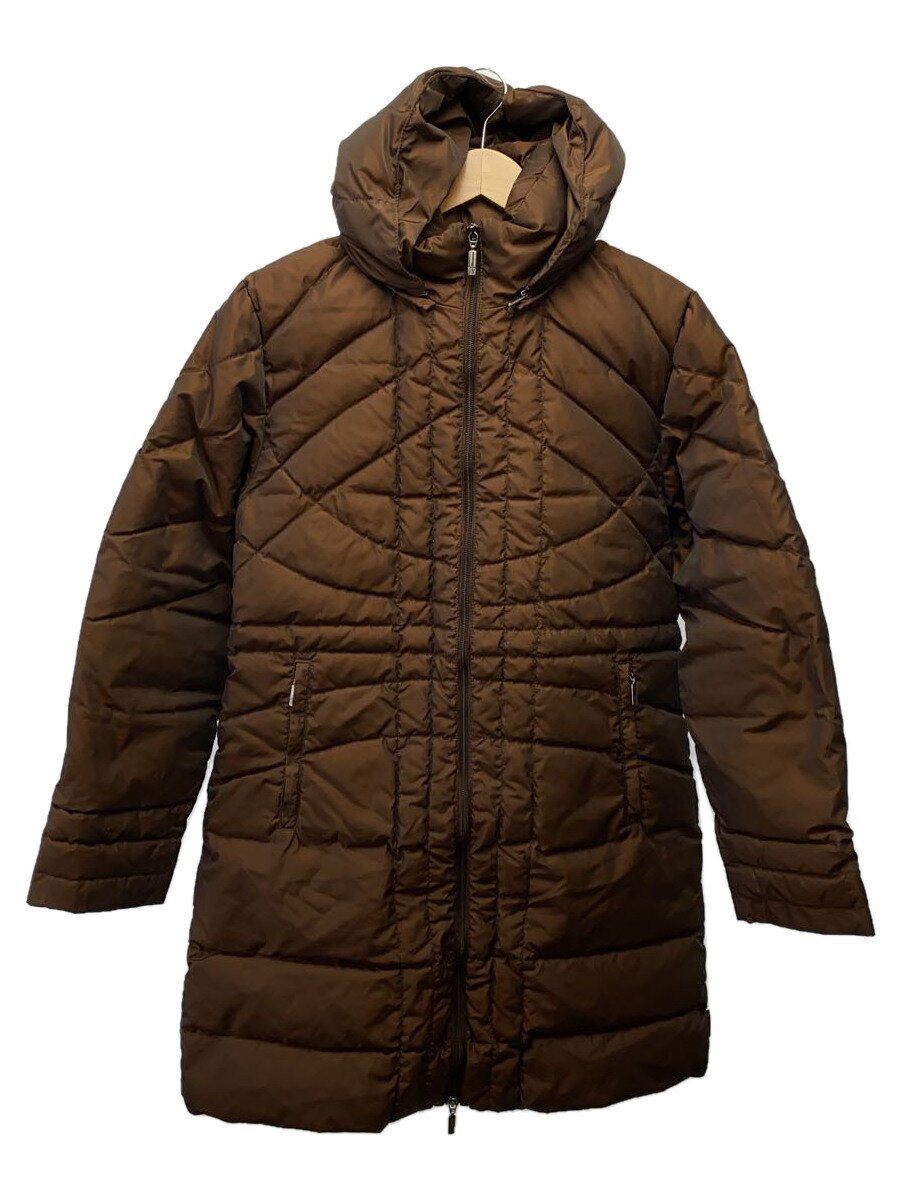 【中古】MONCLER◆モンタナ/ダウンコート/1/ナイロン/BRW/49328【レディースウェア】
