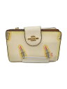 【中古】COACH◆2つ折り財布/--/CRM/レディース【服飾雑貨他】