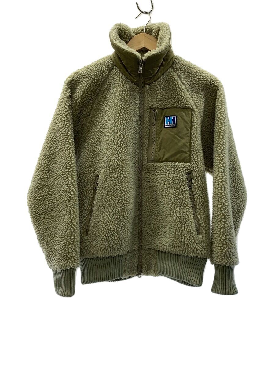 【中古】HELLY HANSEN◆FIBERPILE THERMO JACKET/S/ポリエステル/KHK/無地/HO51965【メンズウェア】