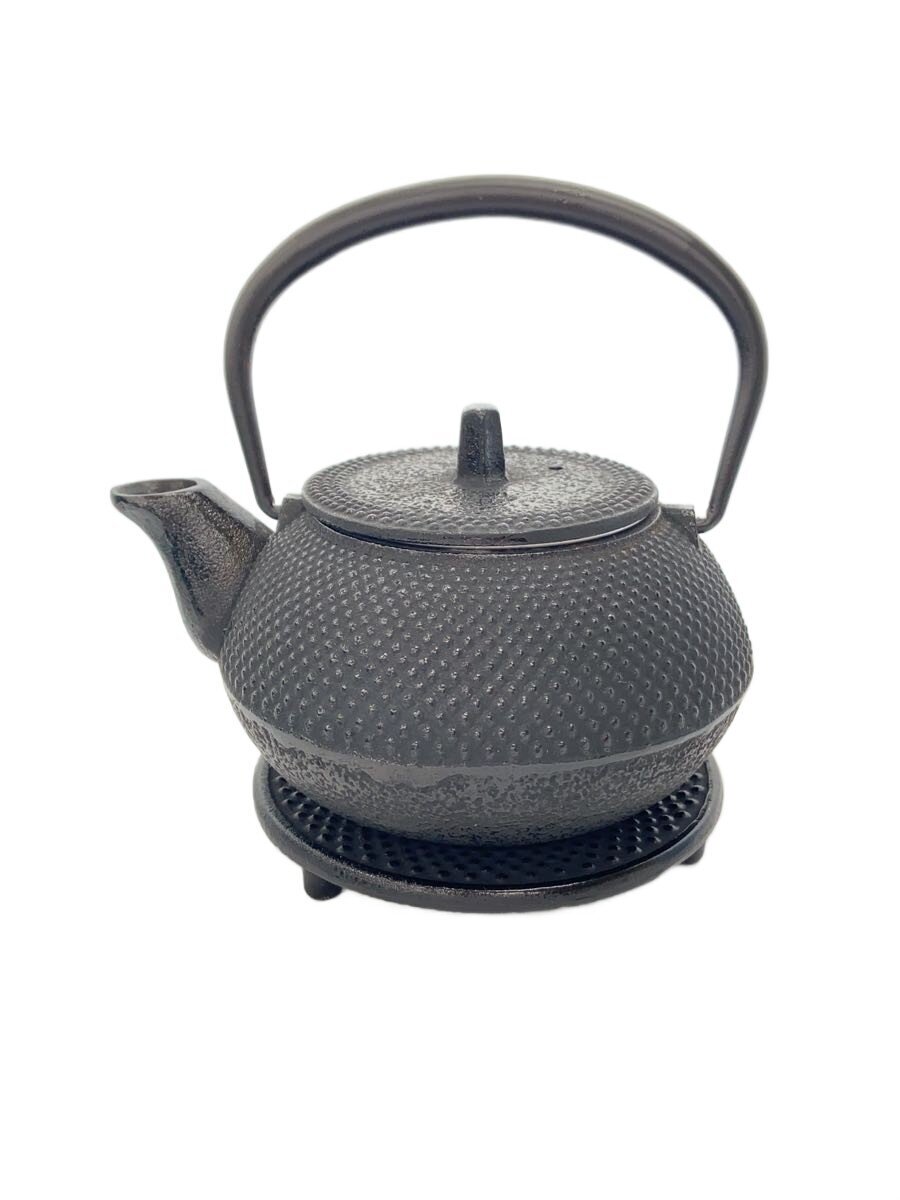 【中古】南部鉄器◆急須/鉄器/茶托�