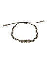【中古】Christian Dior◆ASTERODIOR/Coad bracelet/コードブレット/ビーズ/--/SLV/メンズ【服飾雑貨他】