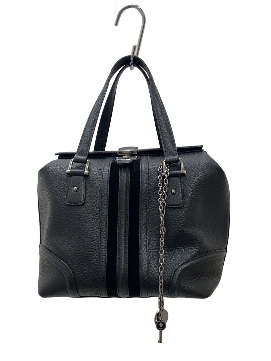 女士包 - 【中古】GUCCI◆ハンドバッグ/レザー/BLK/1460002・203998【バッグ】