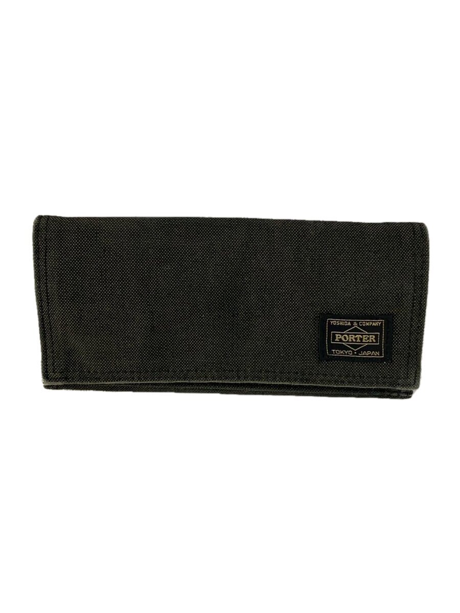 【中古】PORTER◆長財布/--/BLK/メンズ【服飾雑貨他】