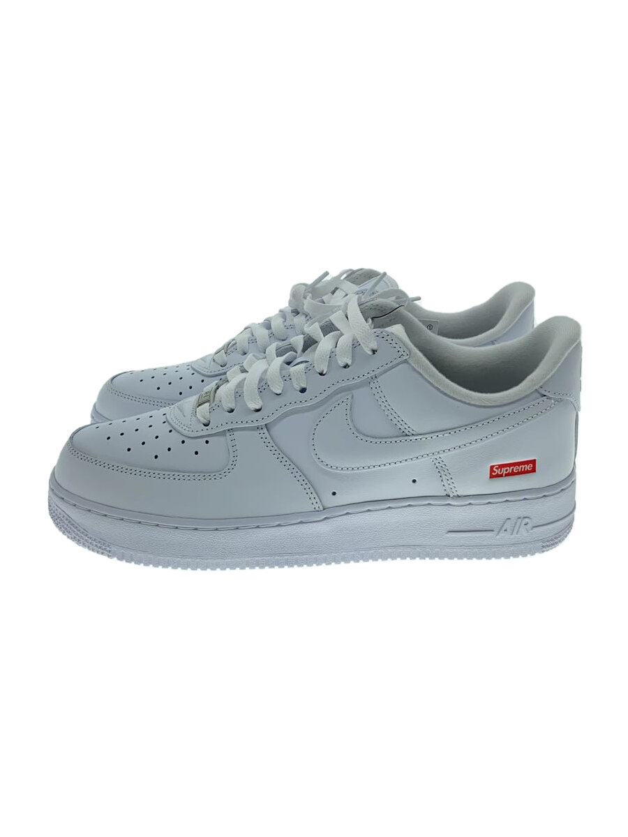 【中古】NIKE◆AIR FORCE 1 LOW/エアフォース 1 ロー/ホワイト/CU9225-100/27.5cm/WHT【シューズ】