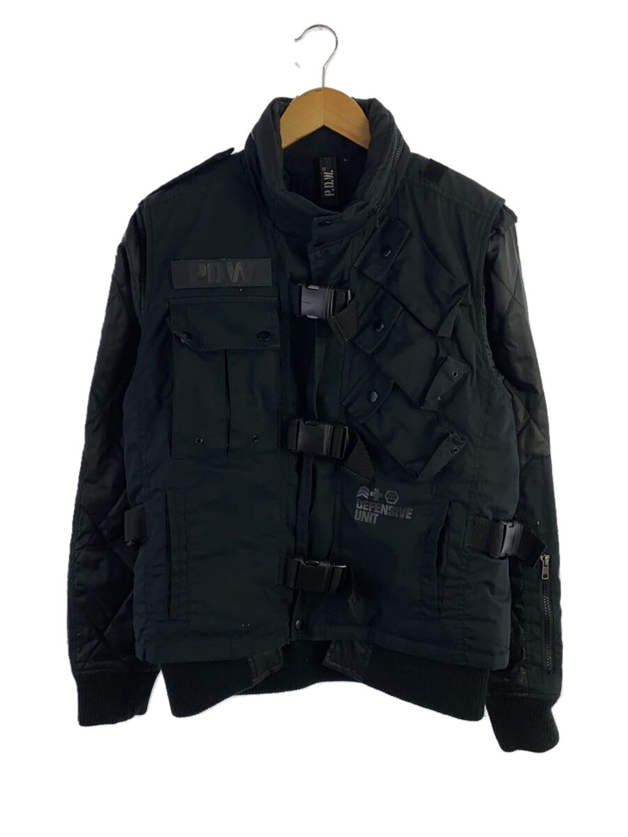 【中古】P.D.W◆ジャケット/L/--/BLK/6672005【メンズウェア】