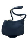 【中古】FENDI◆ハンドバッグ/レザー/NVY/無地/NO49-30-25290【バッグ】