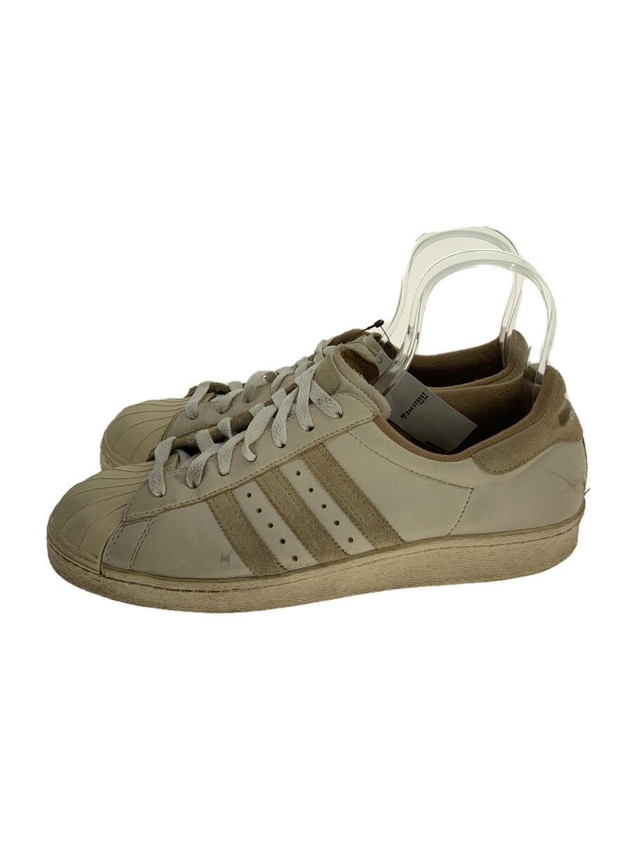 【中古】adidas◆SS80s BY/スーパースター/28.5cm/CRM【シューズ】