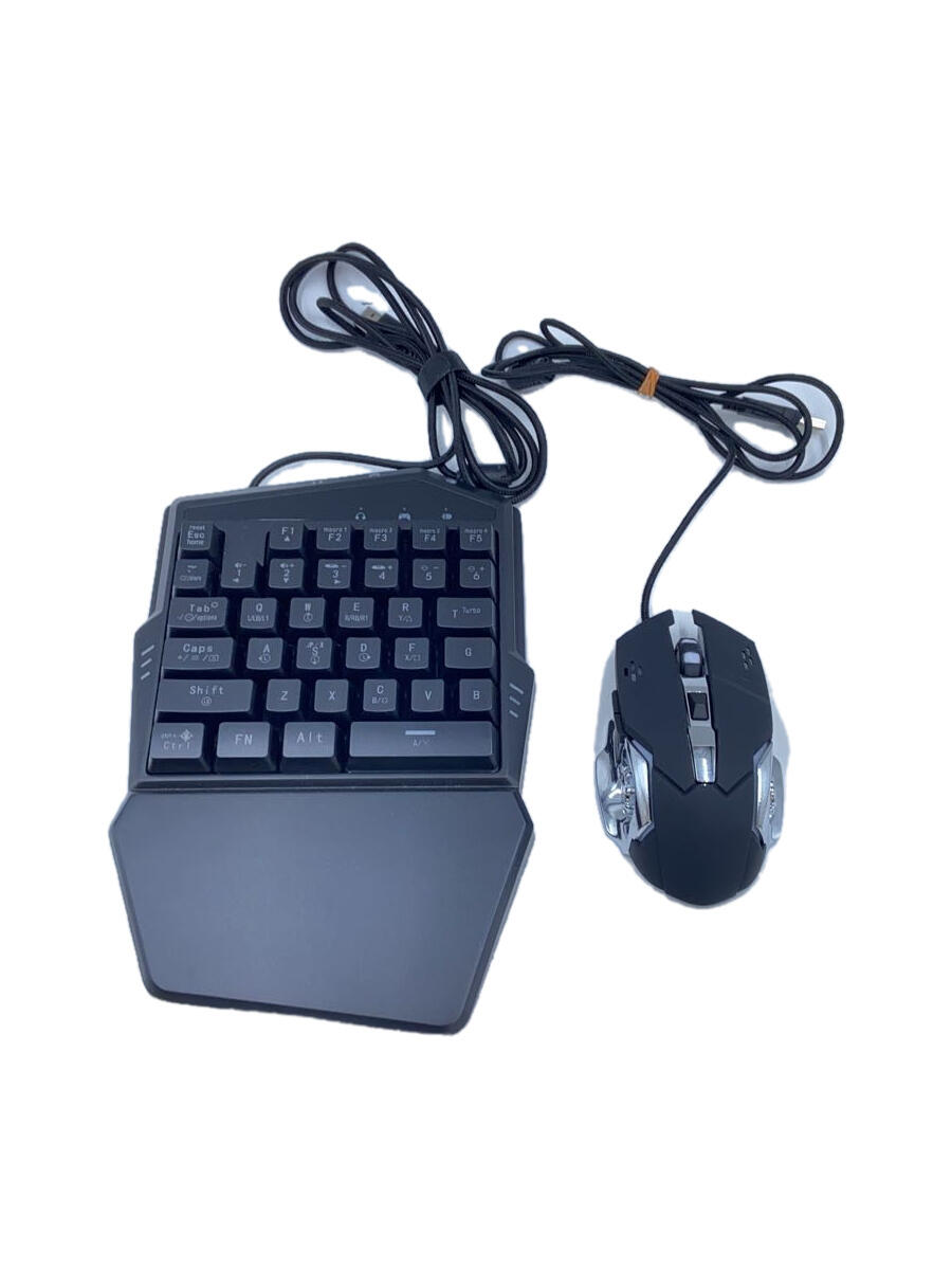 【中古】GAMETECH◆パソコン周辺機器comboゲーミング片手キーボード&マウス【パソコン】