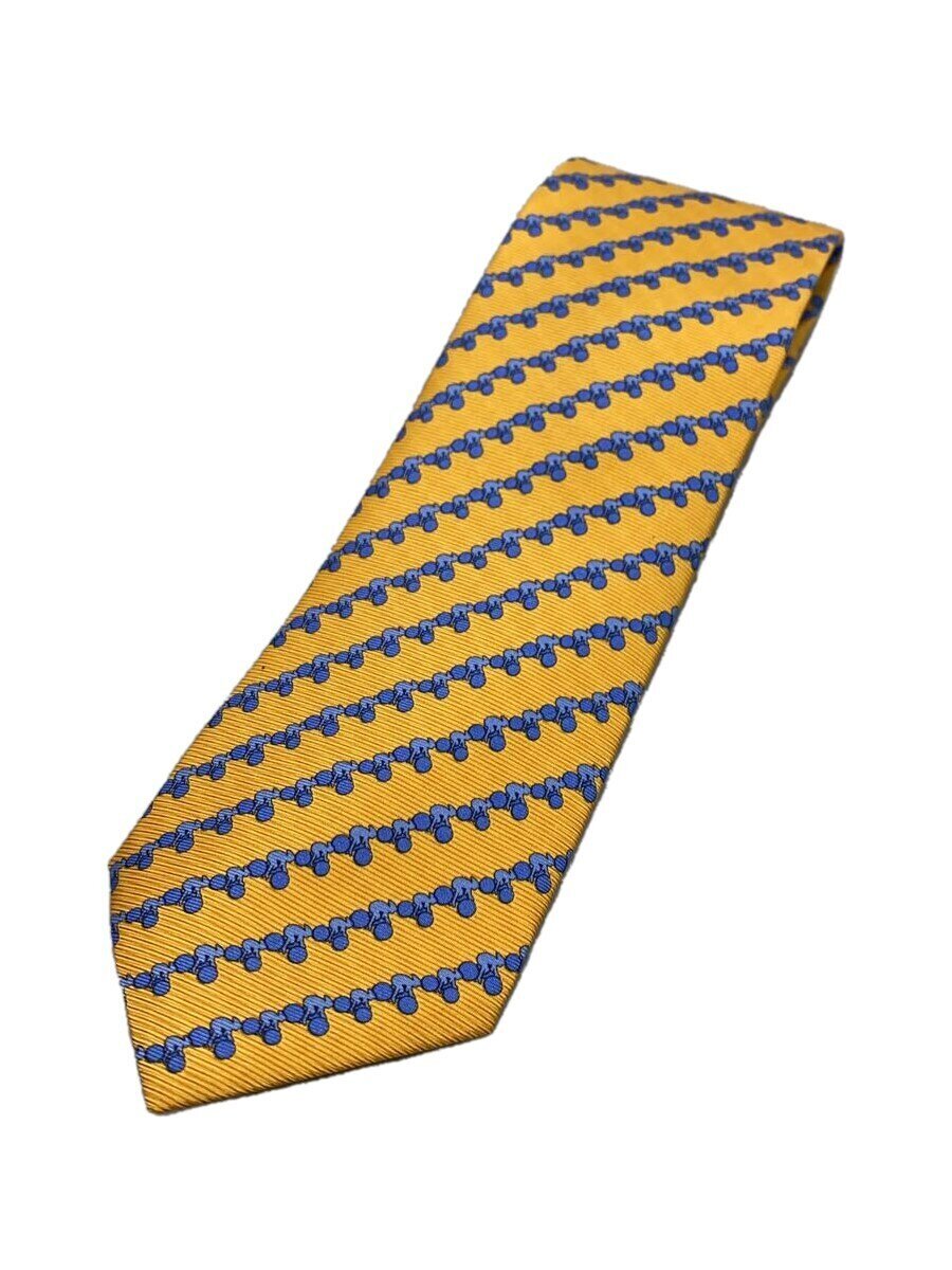 【中古】dunhill◆ネクタイ/シルク/ORN