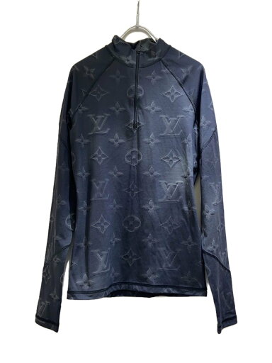 【中古】LOUIS VUITTON◆長袖カットソー/XS/ナイロン/GRY/総柄/RM211M ZMK HKY23W【レディースウェア】 【中古】LOUIS VUITTON◆長袖カットソー/XS/ナイロン/GRY/総柄/RM211M ZMK HKY23W【レディースウェア】