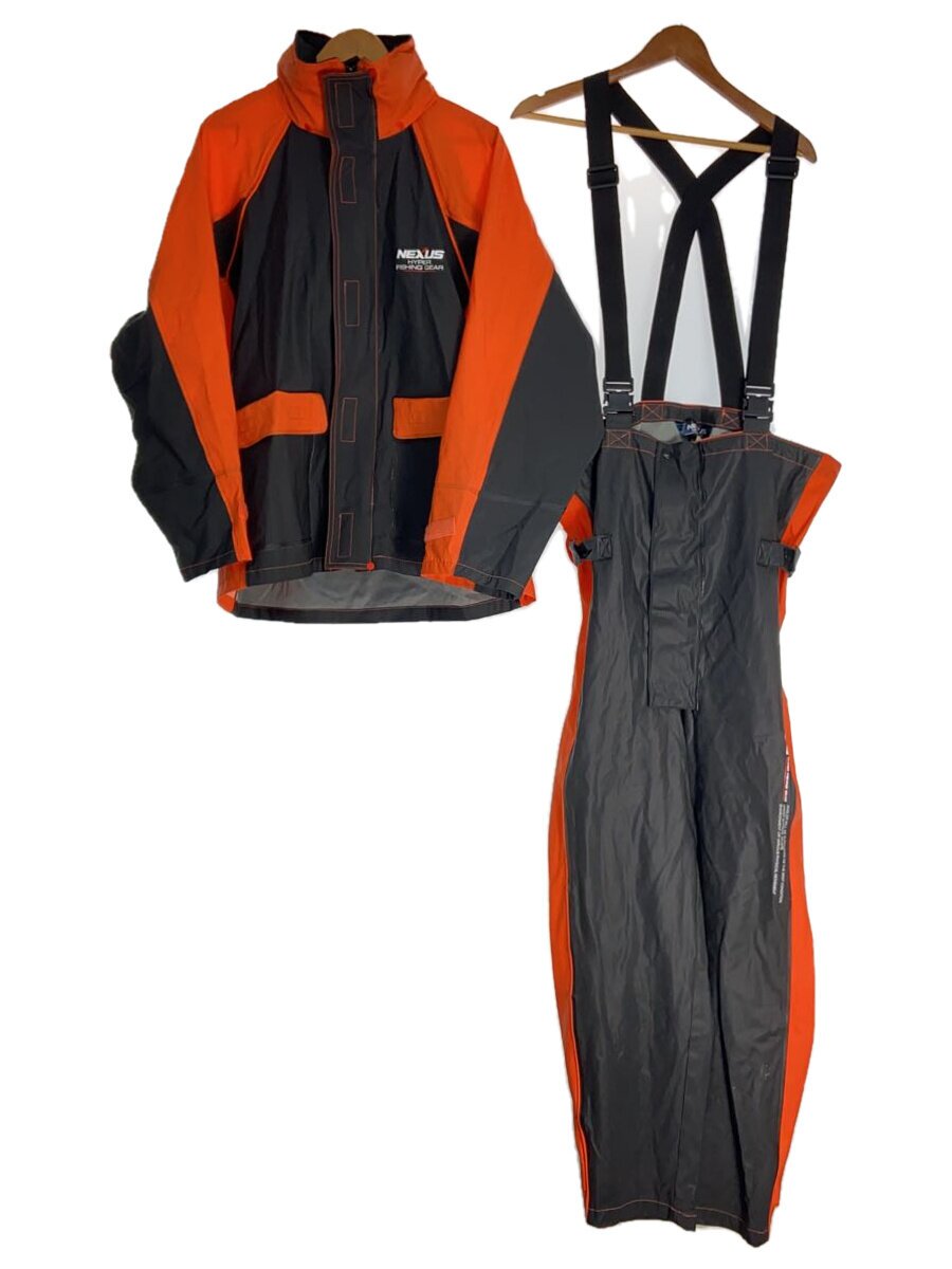 【中古】SHIMANO◆NEXUS/HYPER FISHING GEAR/セットアップ/ウェアー/--/ORN/RA-131N【スポーツ】