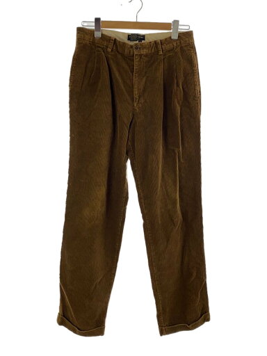 【中古】BANANA REPUBLIC◆90s/ボトム/34/コットン/BRW/無地【メンズウェア】 【中古】BANANA REPUBLIC◆90s/ボトム/34/コットン/BRW/無地【メンズウェア】