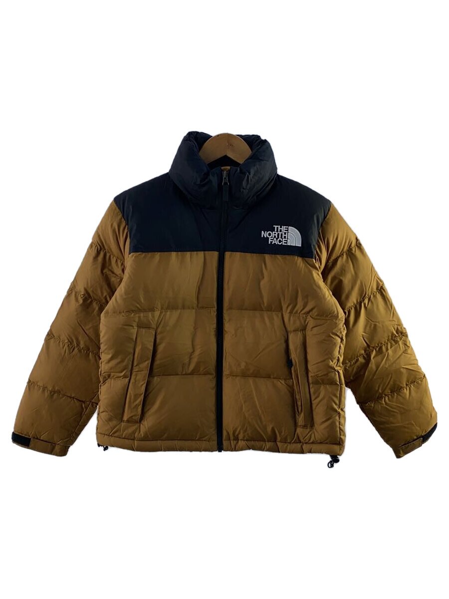 【中古】THE NORTH FACE◆SHORT NUPTSE JACKET_ショートヌプシジャケット/S/ポリエステル/CML【レディースウェア】