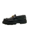 【中古】CELINE◆ローファー/35/BLK【シューズ】(4)