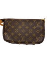 【中古】LOUIS VUITTON◆2)ポシェット・アクセソワール_モノグラム・キャンバス_BRW/PVC/BRW【バッグ】(4)