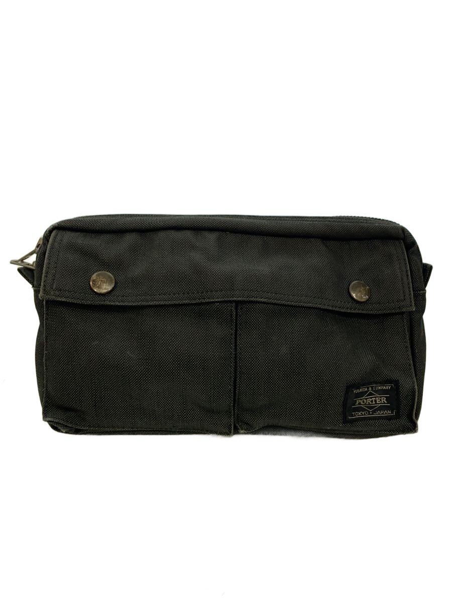 【中古】PORTER◆PORTER ポーター/ショルダーバッグ/--/GRY/グレー【バッグ】