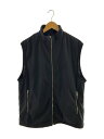 【中古】F/CE◆フリースベスト/M/ポリエステル/BLK/FSP10232W0001//【メンズウェア】