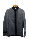 【中古】MILITARY◆ジャケット/--/コットン/GRY/無地【メンズウェア】(4)