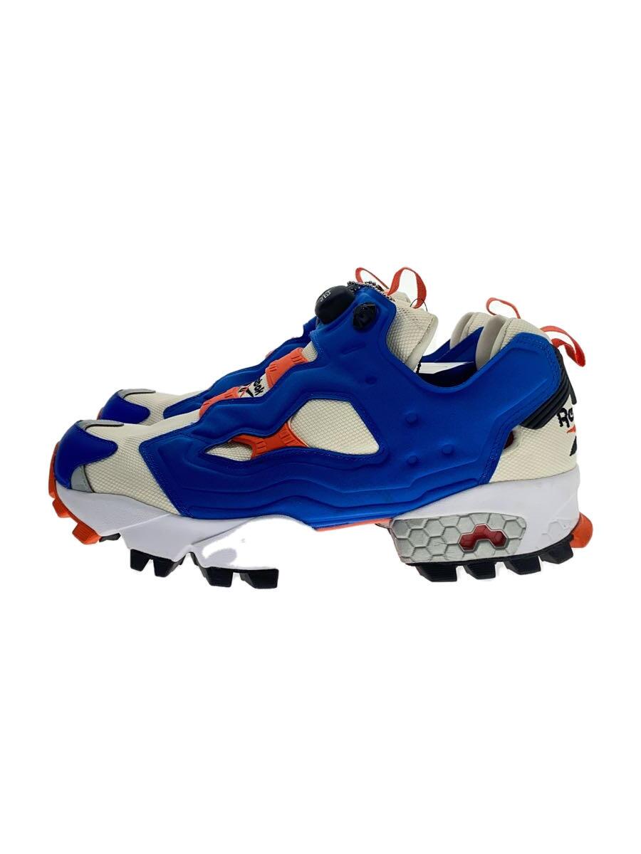 【中古】Reebok◆INSTAPUMP FURY TRAIL_インスタポンプフューリー トレイル/29.5cm/BLU【シューズ】