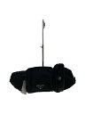 【中古】PRADA◆三角ロゴプレート/ウエストバッグ/ナイロン/ブラック//【バッグ】