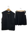 【中古】SNIDEL◆ジレセットアップ/1/ポリエステル/BLK/SWFO221067【レディースウェア】(4)