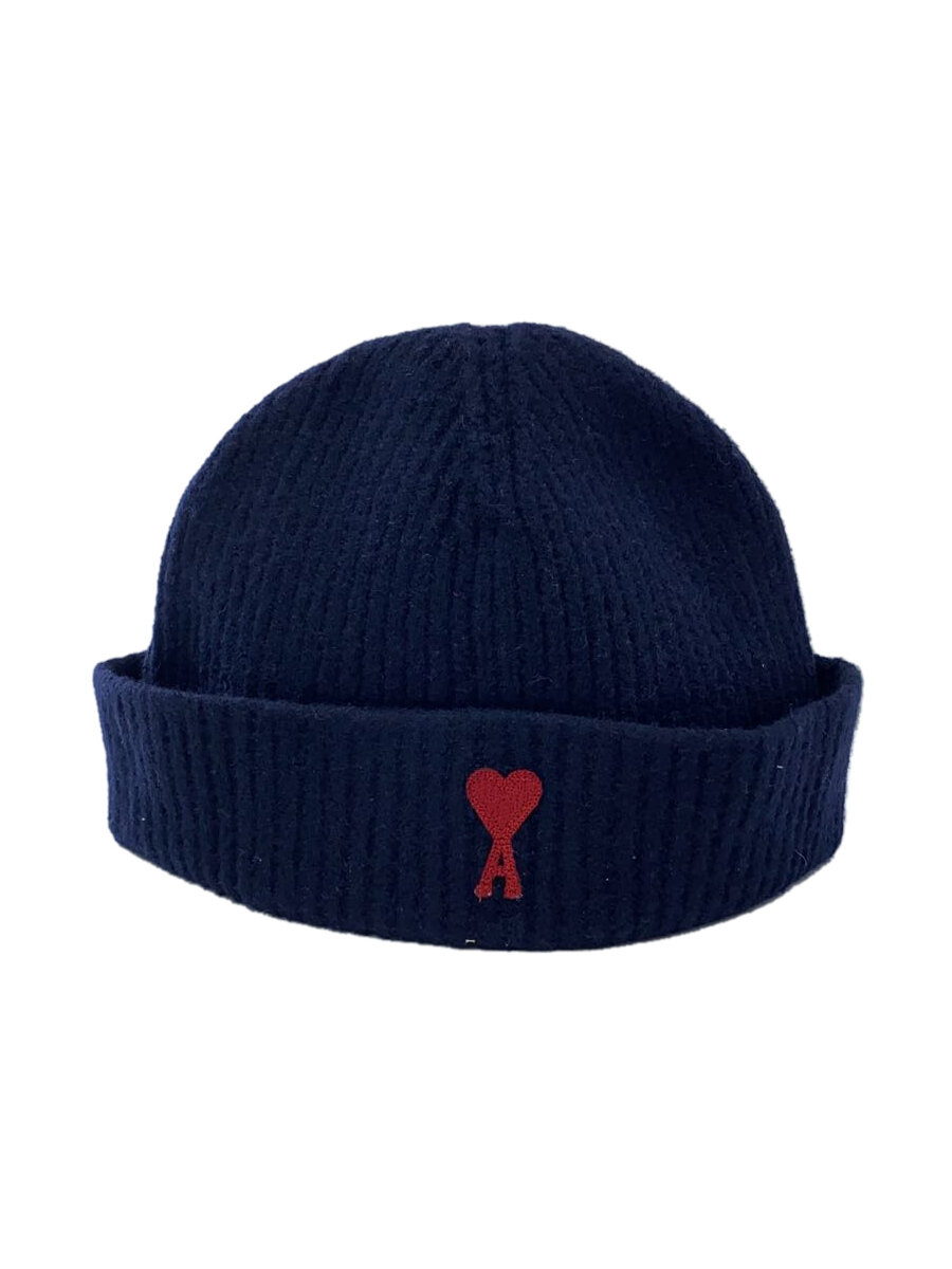 【美品】AMI PARIS アミパリ　ニット帽　ネイビー 楽天市場】ami alexandre mattiussi ニット帽（バッグ・小物・ブランド