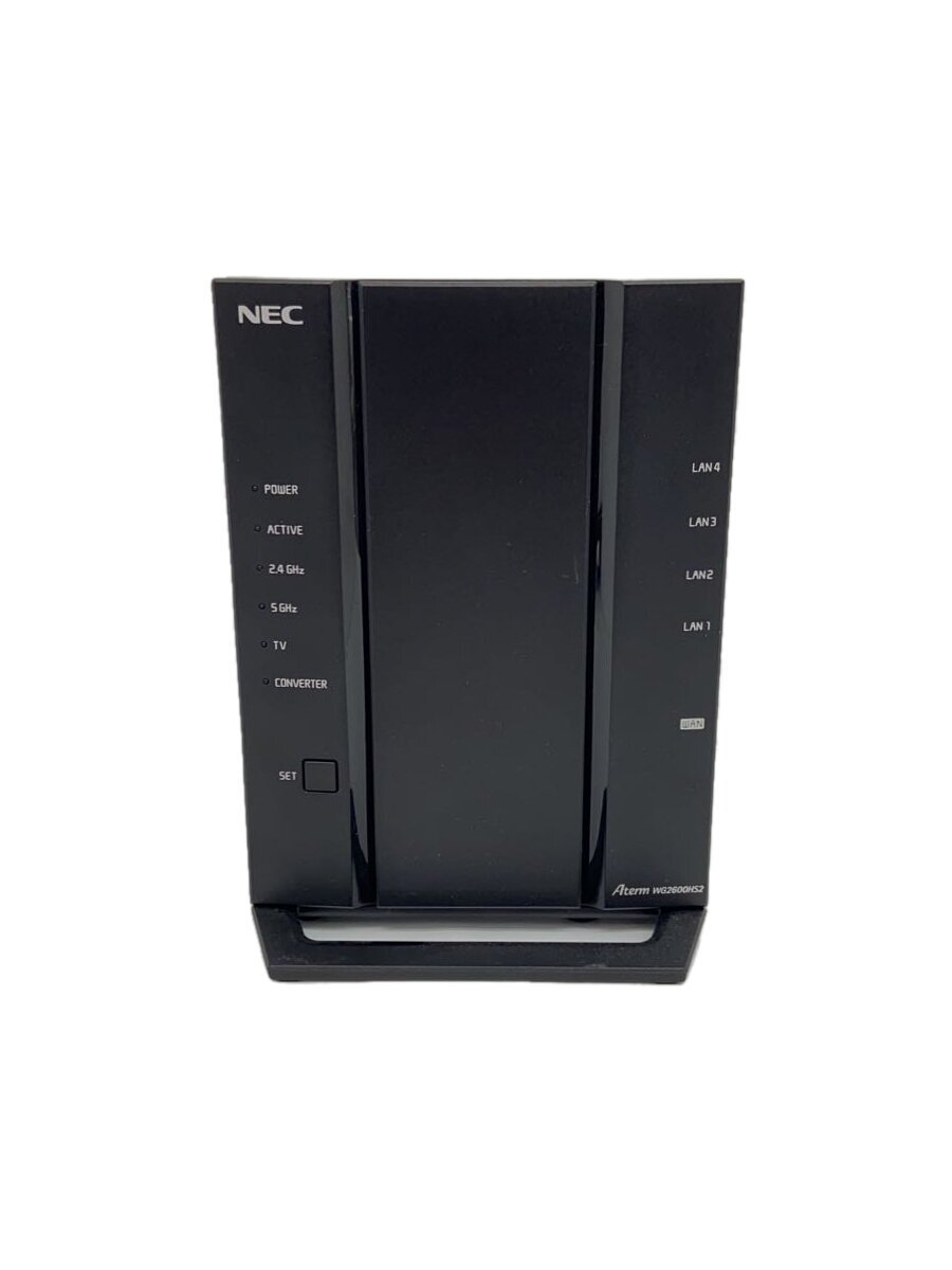 【中古】NEC◆無線LANルーター(Wi-Fiルーター) PA-WG2600HS2【パソコン】