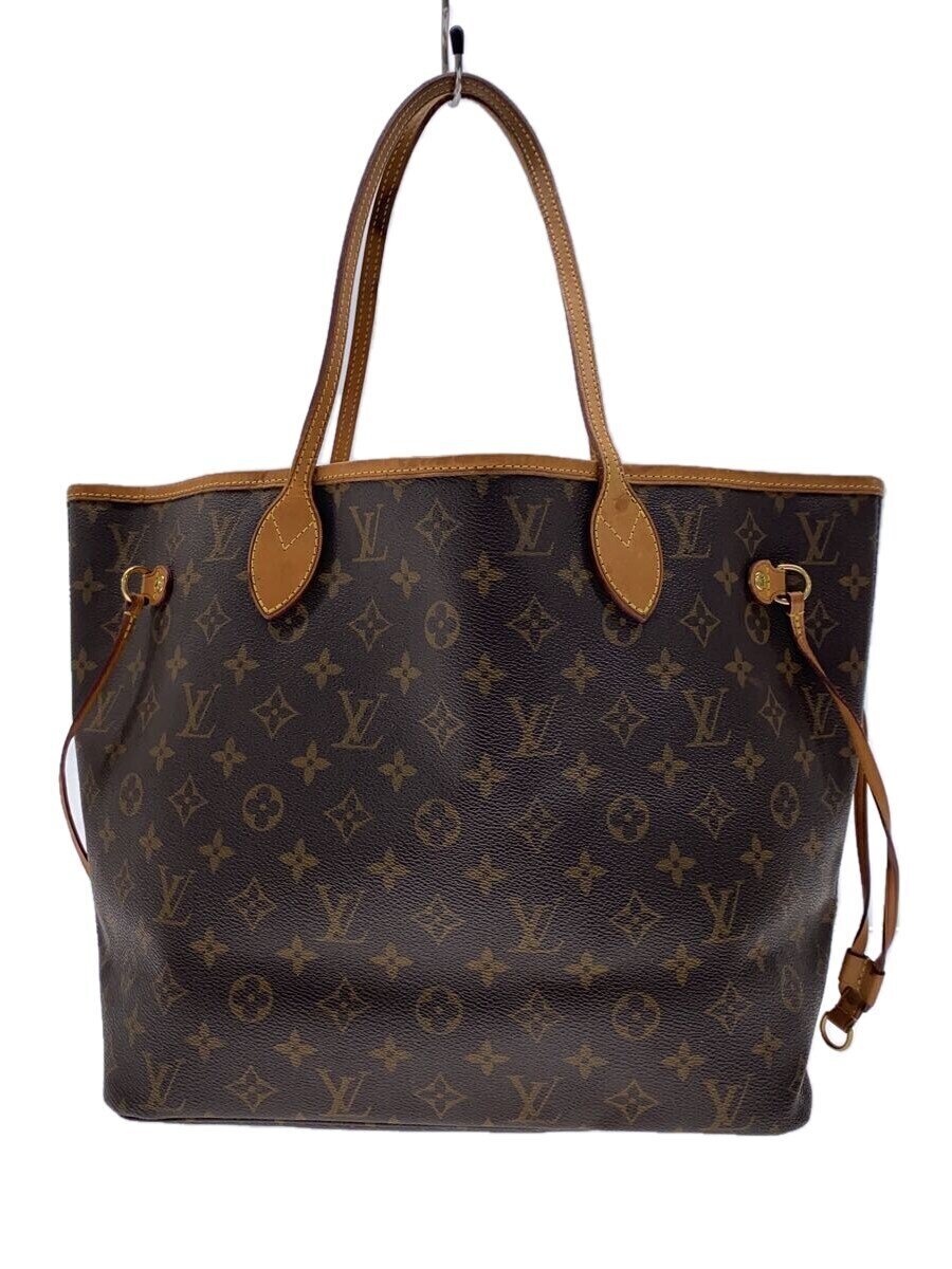 【ブランド】LOUIS VUITTON 【ブランドカナ】ルイヴィトン 【型番】M40156 【程度】B 【サイズ】 【メインカラー】ブラウン 【素材・生地】PVC（ビニール） 【キーワード】　　　/ 2025/10/09 セカンドストリート宗像稲元店【2099】【中古】LOUIS VUITTON◆1)ネヴァーフルMM_モノグラム・キャンバス_BRW/PVC/BRW ブランド LOUIS VUITTON 型番 M40156 カラー ブラウン 柄 素材・生地 PVC（ビニール）>色・素材について サイズ >サイズ表示について 実寸（cm） 【バッグ】 マチ：15 / 高さ：29 / 幅：31-45 / 持ち手：50 【その他】 その他サイズ：/ 商品は　セカンドストリート宗像稲元店の店頭にて販売しております。商品に関するお問合わせは、お電話(TEL:0940-39-8611)にて、問合わせ番号：2335294735146をお伝えください。 配送方法やお支払い方法に関するお問い合わせは、サポートセンターまでご連絡をお願いします。 ※お電話の対応は営業時間内のみとなります。お問い合わせフォームでお問い合わせの際はご注文番号をご記入下さい この商品に関する出品店舗からのコメント 多少の使用感はございますが、目立つダメージ等はなくまだまだお使いいただけるお品物です(写真でご確認ください)※商品には、汚れの見落とし、一部付属の欠品などある場合がございます。また店頭でも販売を行っているため状態の変化がある場合がございます。写真以外で気になる点は店舗までご連絡ください