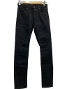 【中古】TAKAHIROMIYASHITA TheSoloist.◆スキニーパンツ/29/コットン/BLK/0001AW21【メンズウェア】