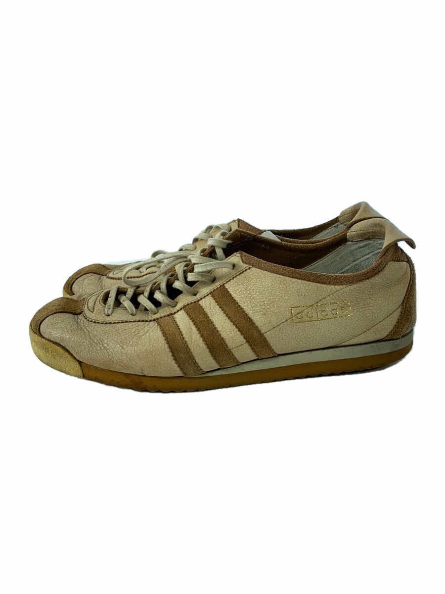 【中古】adidas◆ITALIA II/ローカットスニーカー/27.5cm/BRW/レザー/148795【シューズ】