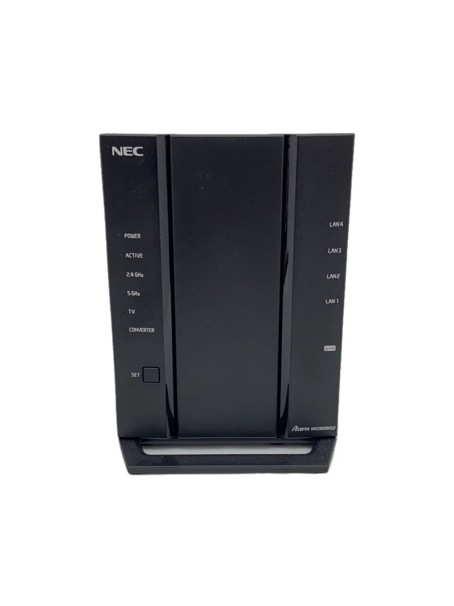 【中古】NEC◆無線LANルーター(Wi-Fiルーター) PA-WG2600HS2【パソコン】
