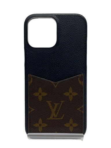 【中古】LOUIS VUITTON◆iPhone・バンパー13PRO_モノグラム・マカサー/--/モノグラム/レディース【服飾雑貨他】 【中古】LOUIS VUITTON◆iPhone・バンパー13PRO_モノグラム・マカサー/--/モノグラム/レディース【服飾雑貨他】
