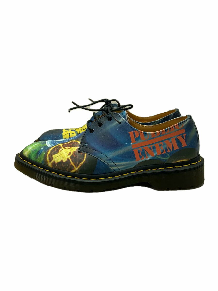 Business - 【中古】Dr.Martens◆18SS/Public Enemy 3 Eye Shoe/ドレスシューズ/US8.5/ブルー//【シューズ】