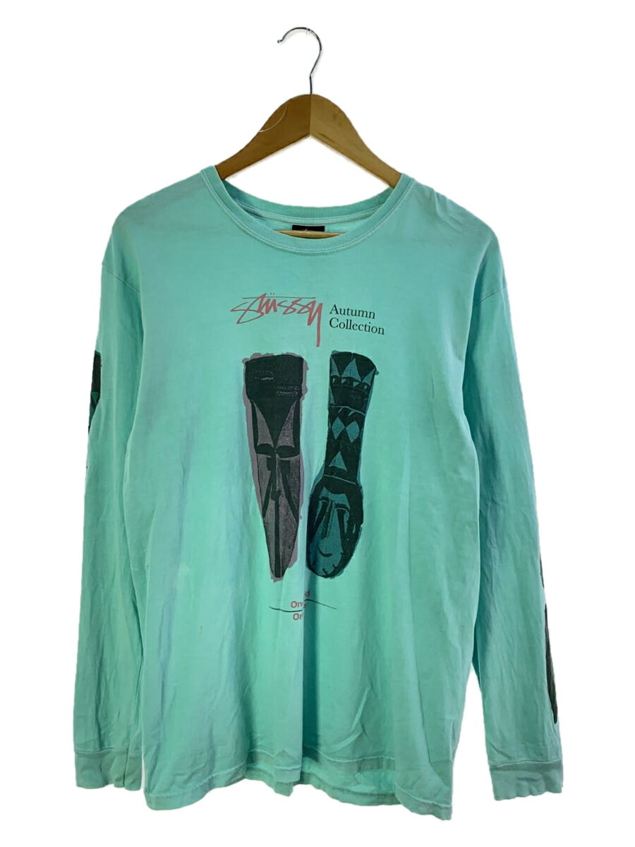 【中古】STUSSY◆長袖Tシャツ/M/コッ