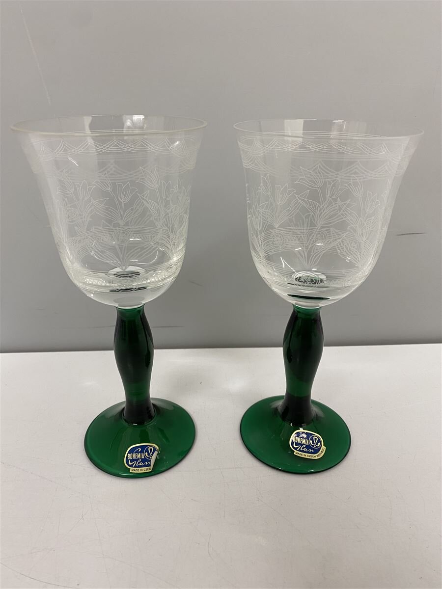 【中古】Bohemia◆グラス/2点セット/CLR/KA402/120/2【キッチン用品】