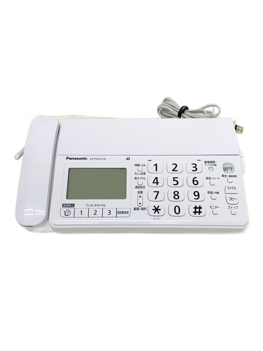 【中古】Panasonic◆FAX KX-PD225DL【家電・ビジュアル・オーディオ】