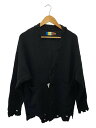 【中古】VOO◆SURPRISE RELAX BALANCE/カーディガン(厚手)/--/ナイロン/BLK/VOO-1062【メンズウェア】