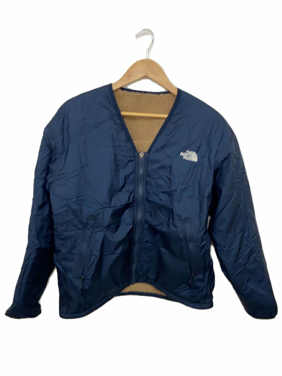 【中古】THE NORTH FACE◆REVERSIBLE EXTREME PILE CARDIGAN_リバーシブルエクストリームパイルカーデ/S/ホ【メンズウェア】