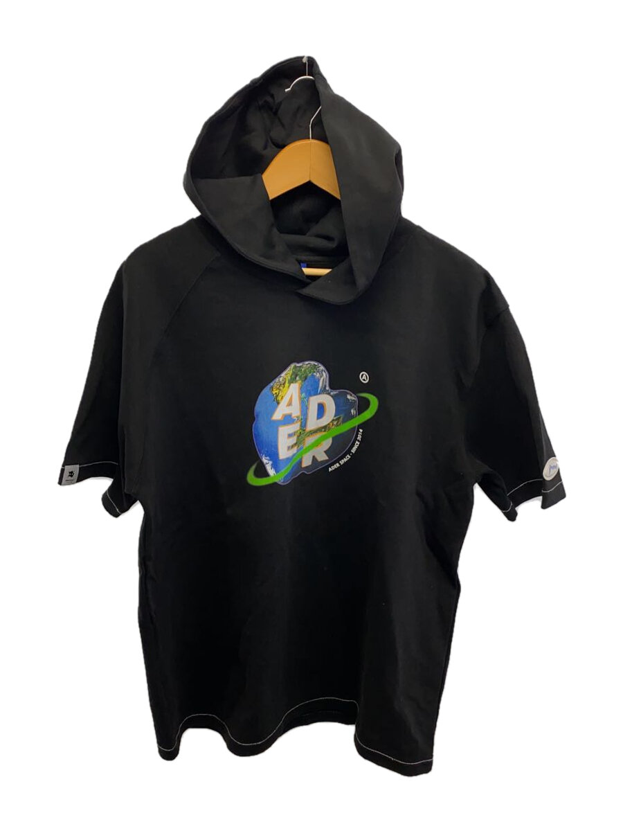 【中古】ADER ERROR◆パーカー/2/コットン/BLK【メンズウェア】