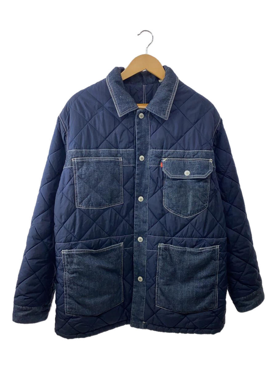 【中古】Levi’s RED◆キルティングジャケット/L/ポリエステル/IDG/無地/PC9-A0122-0000/リーバイスレッド【メンズウェア】