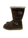 【中古】UGG australia◆ブーツ/23.5cm/BRW/レザー/N1969【シューズ】(4)